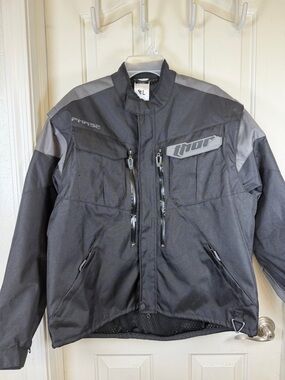 Thor Men’s Black & Gray Phase Jacket terrain jacket large motorcycle moto